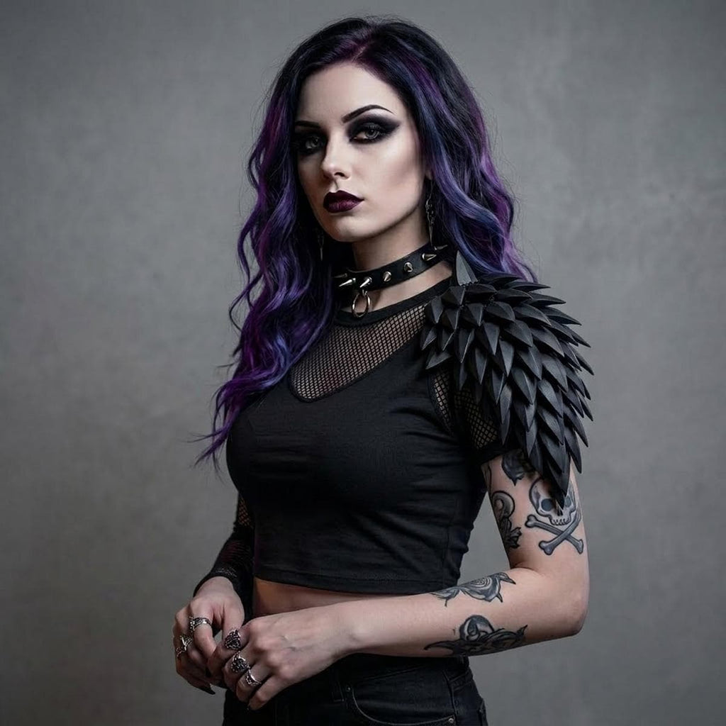 Dragon Cosplay Costume - Wearable Dragon Scale Armor for Goth Outfit